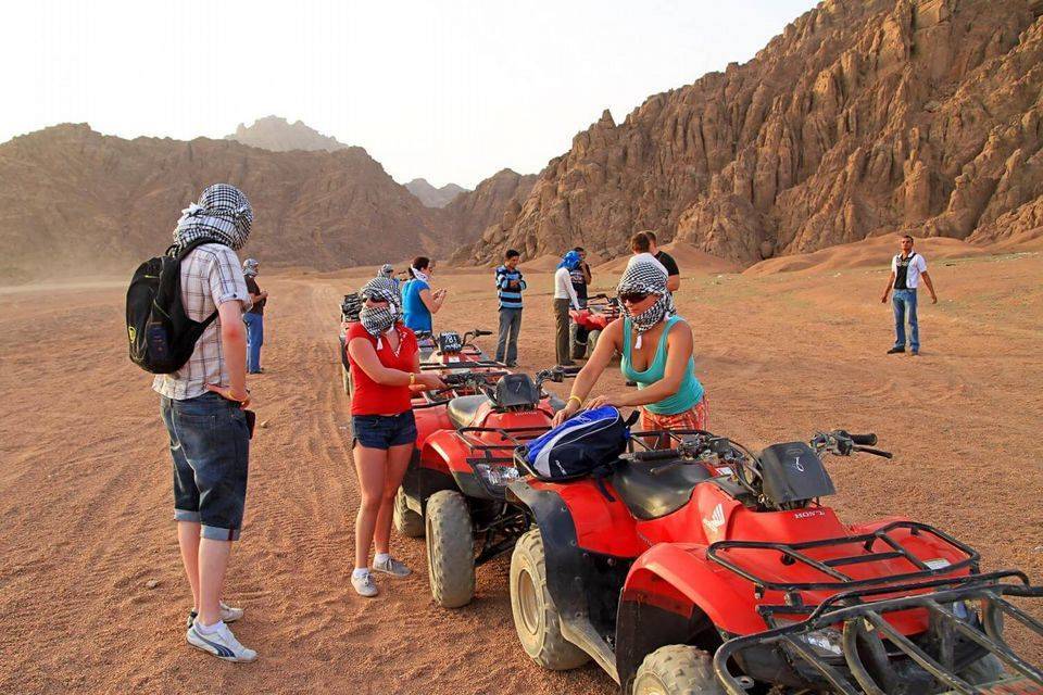 Sunset Desert Safari by Quad Bike